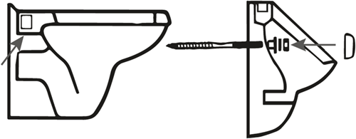 Load image into Gallery viewer, Cornat afdekkappen universeel wc-bril wi - t364900