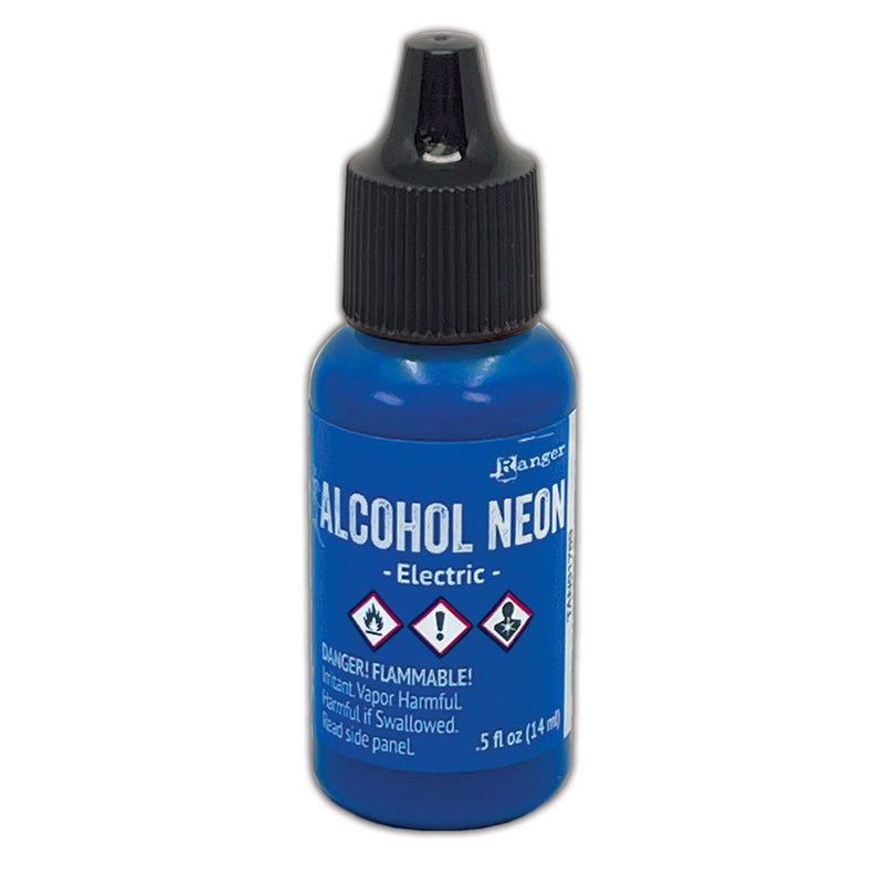 Load image into Gallery viewer, Ranger ink ranger • tim holtz alcohol neon ink electric 14ml