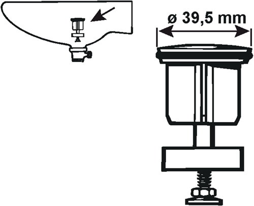 Load image into Gallery viewer, Cornat afvoerkegel excenter-afloop 1 1 4 - tec317409