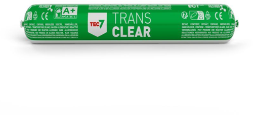Afbeelding laden in galerijviewer, Tec7 lijm en afdichtingskit polymeer | transparant | worst | 400ml - 539509000