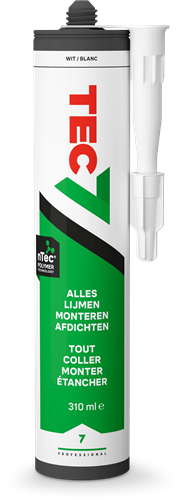 Afbeelding laden in galerijviewer, Tec7 patroon universele lijmkit 310ml wit - 535206000