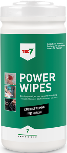 Afbeelding laden in galerijviewer, Tec7 powerwipes reinigingsdoekjes 70 doekjes - 467030000