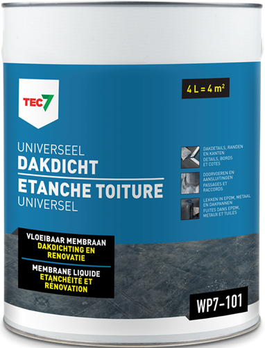 Afbeelding laden in galerijviewer, Tec7 wp7-101 universeel dakdicht emmer 4l - 602470000