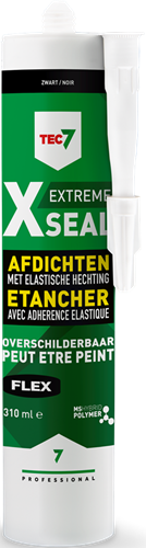 Afbeelding laden in galerijviewer, Tec7 x-seal zwart, patroon, 310 ml | alles en overal afdichten - 528013000