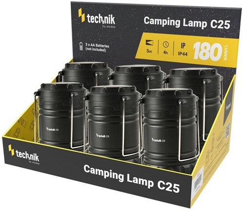 Afbeelding laden in galerijviewer, Enzo technik led campinglamp 3xaa 180 lumen - 5720190