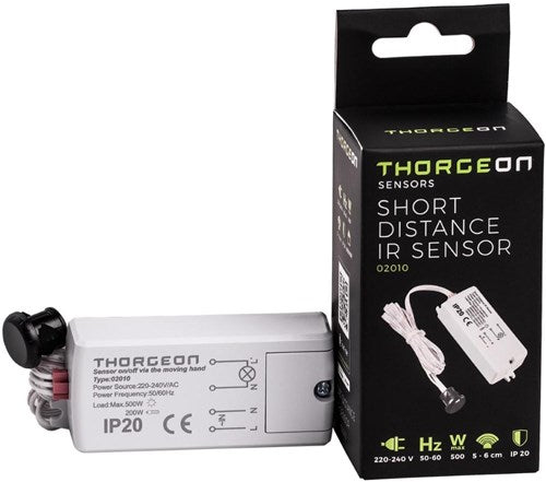 Load image into Gallery viewer, Enzo thorgeon bewegingsmelder inbouw mini ir handbeweging 6cm - 3900532