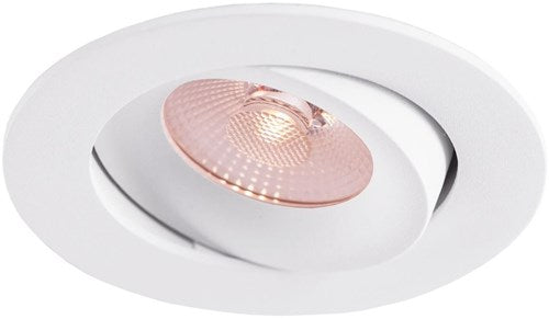 Load image into Gallery viewer, Enzo thorgeon led inbouwspot 8,2w dimtowarm 96mm rond verstelbaar wit - led4680