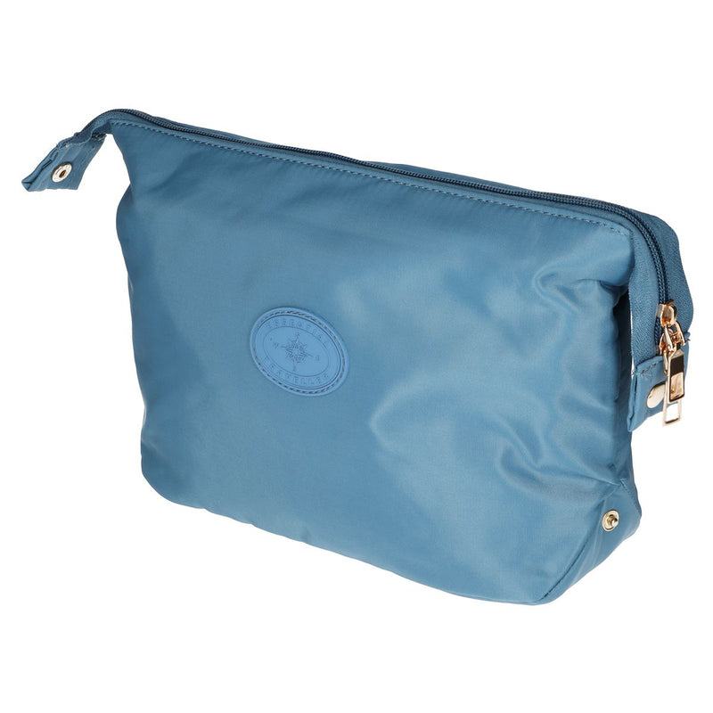 Load image into Gallery viewer, Traveller toilettas essentials blauw 30cm x 20cm