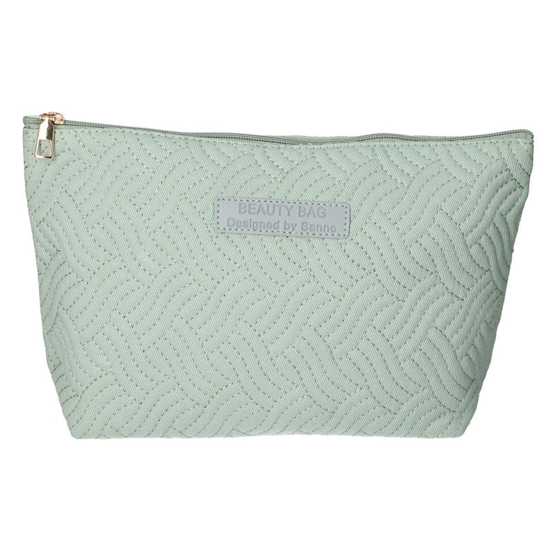 Load image into Gallery viewer, Traveller toilettas beauty bag wave turquoise 30cm x 19.5cm
