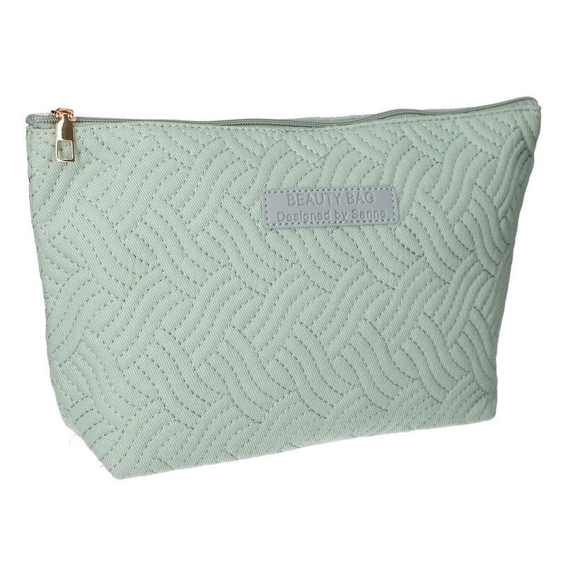 Load image into Gallery viewer, Traveller toilettas beauty bag wave turquoise 30cm x 19.5cm