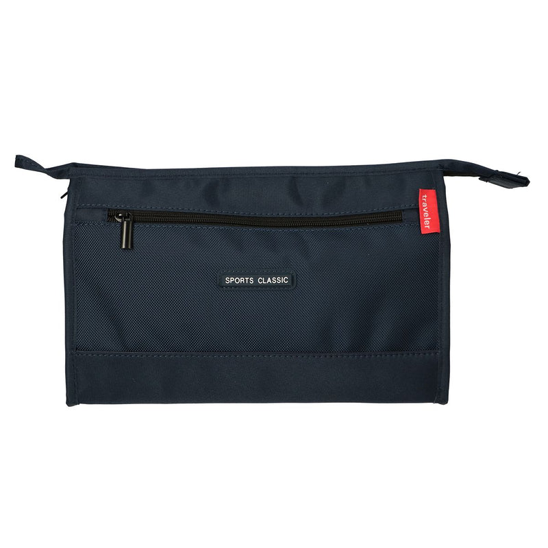 Load image into Gallery viewer, Traveller toilettas sports classic blauw 30x19.5cm