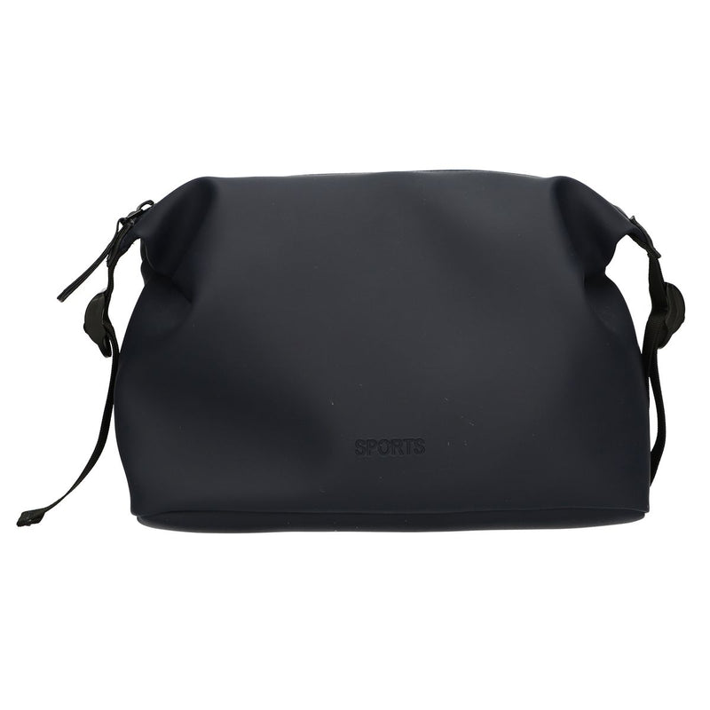 Load image into Gallery viewer, Traveller toilettas waterdicht gesp zwart donkerblauw 34cm x 21cm