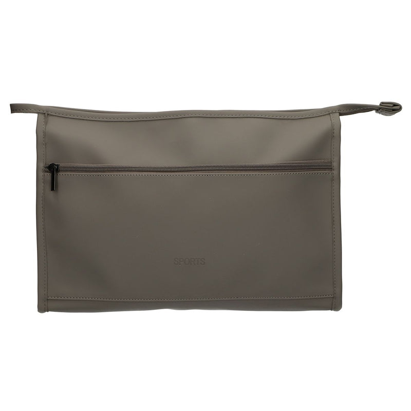 Load image into Gallery viewer, Traveller toilettas sports waterdicht grijs 35cm x 22,5cm