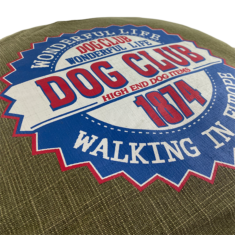 Load image into Gallery viewer, Tom co hondenkussen dog club rond 62x62x14cm