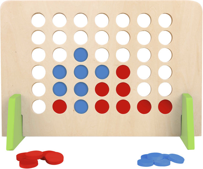 Load image into Gallery viewer, Tooky toy Vier Op Een Rij Educatief Houten Speelgoed 45-delig