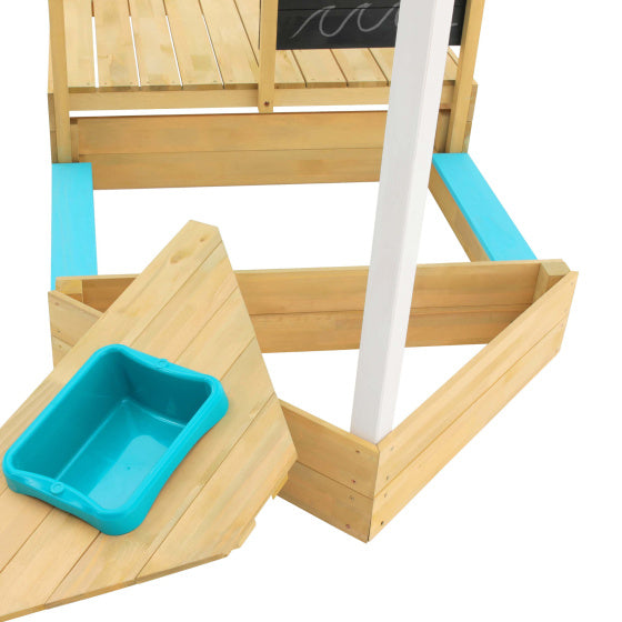 Load image into Gallery viewer, Tp toys Ahoy Houten Speelboot met Uitschuifbare Zandbak Accessoires