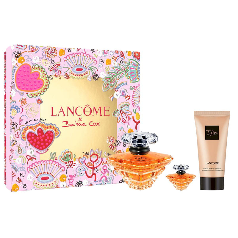 Load image into Gallery viewer, Lancome lancôme tresor geschenkset eau de parfum 30ml + bodylotion 50ml + edp mini 7,5ml