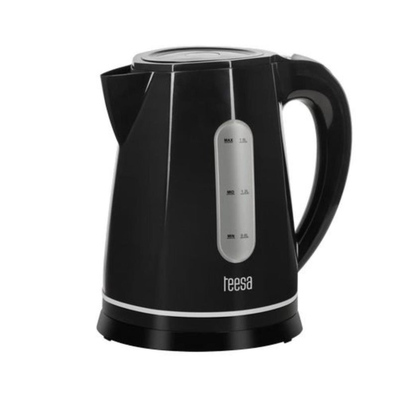 Load image into Gallery viewer, Teesa waterkoker draad- en geruisloos 1,8l zwart
