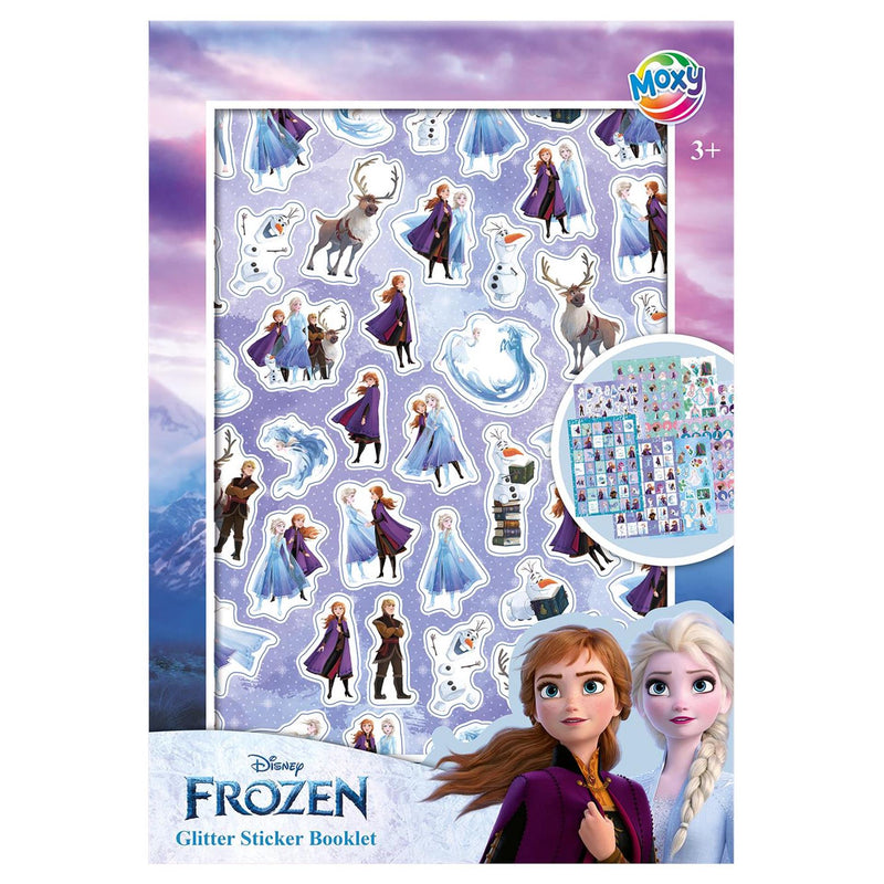 Afbeelding laden in galerijviewer, Moxy frozen glitter stickerboek - a5