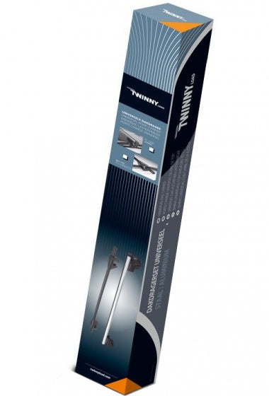 Load image into Gallery viewer, dakdragerset 124 cm aluminium zilver