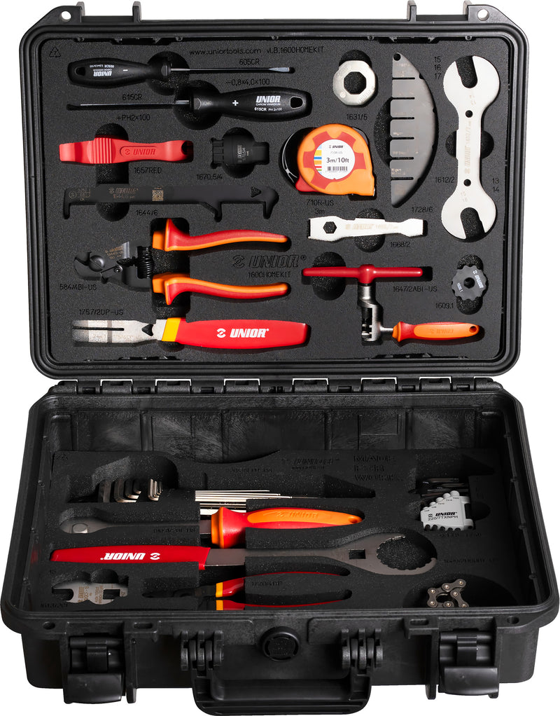 Load image into Gallery viewer, Unior tools diy tool kit home kit 2.0 1600homekit