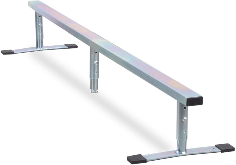 Load image into Gallery viewer, Urban street ramps Flatbar grindrail 185 cm zilver