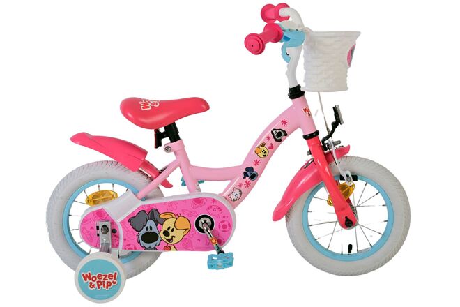 Load image into Gallery viewer, Volare woezel pip kinderfiets - meisjes - 12 inch - roze