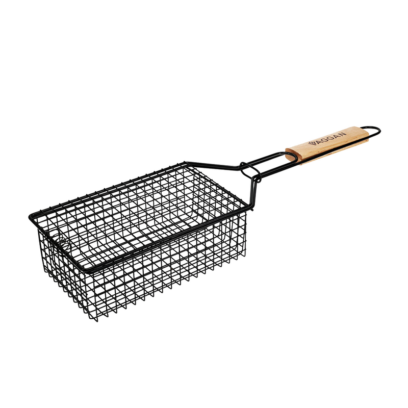 Afbeelding laden in galerijviewer, Vaggan barbecue grillrek zwart