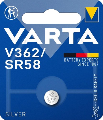 Afbeelding laden in galerijviewer, Varta 362 sr58 per stuk op blister 2913500
