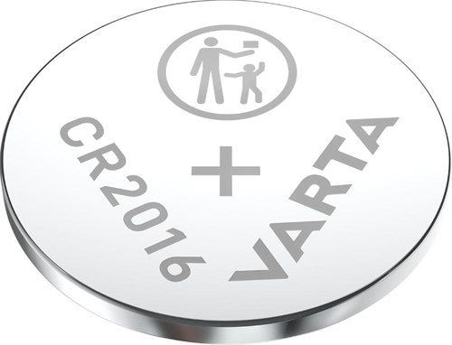 Load image into Gallery viewer, Varta cr2016 lithium knoopcel batterij 3v blister(2) - 3240352