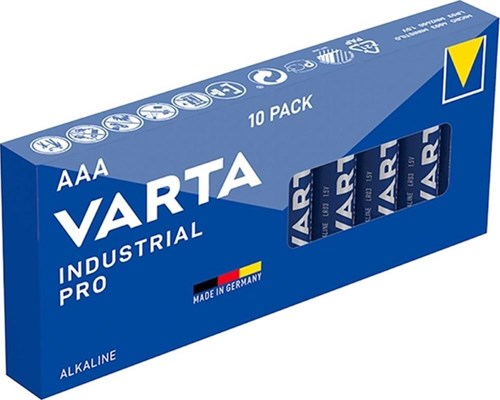 Load image into Gallery viewer, Varta industrial aaa r03 tray 10 stuks - 3015365