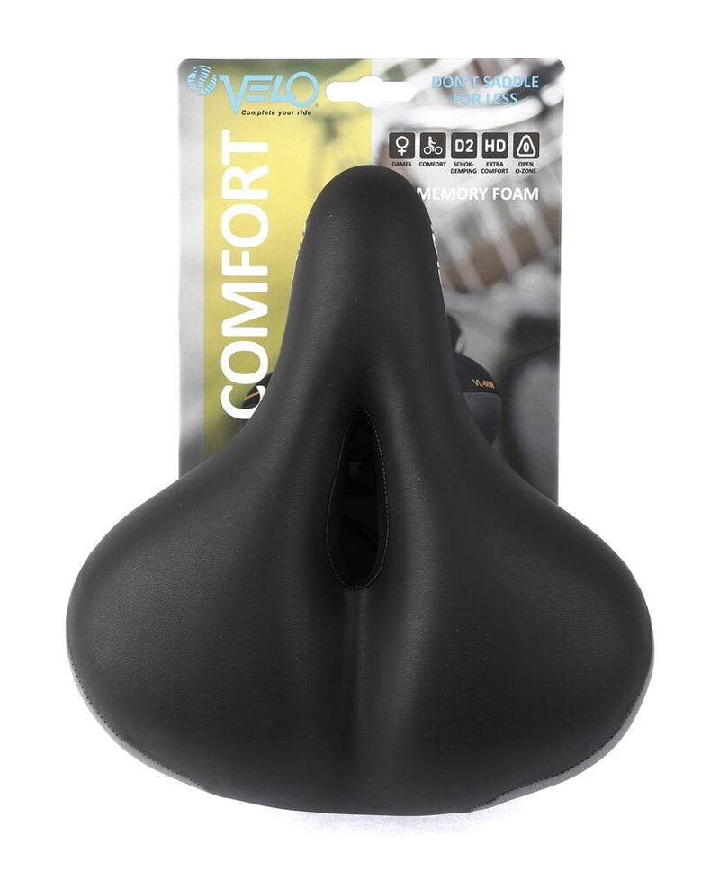 Afbeelding laden in galerijviewer, Velo Zadel Plush Tourzadel Dames Memory Foam 3016075MF