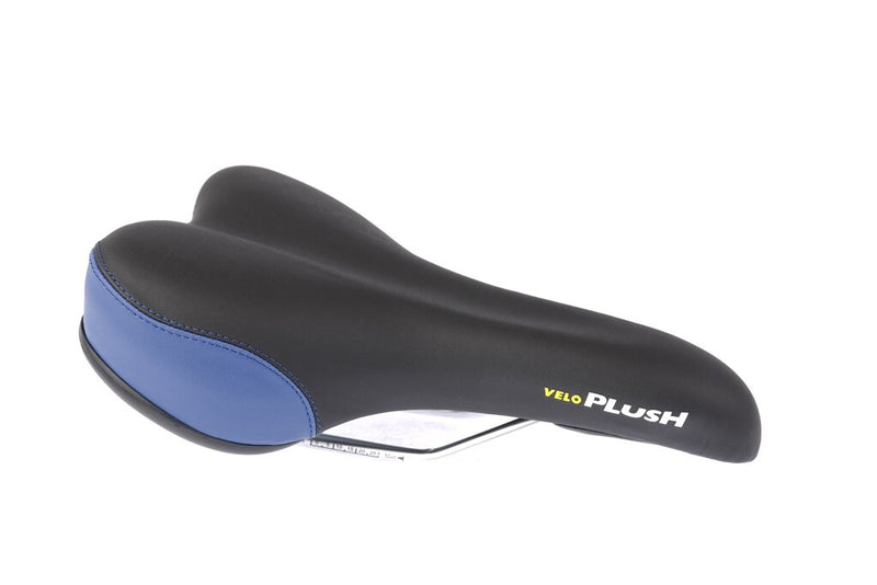 Afbeelding laden in galerijviewer, Velo zadel Plush Sport VL-3011 blauw zwart