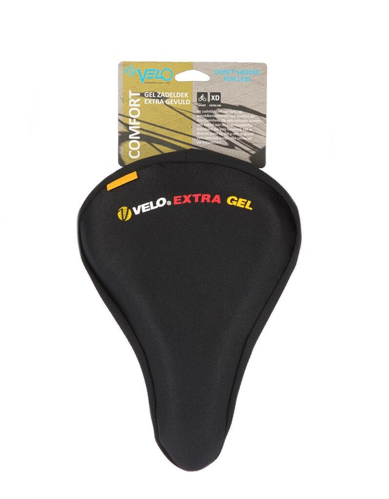 Afbeelding laden in galerijviewer, Zadeldek ATB sport extra dik gel zwart 3046102