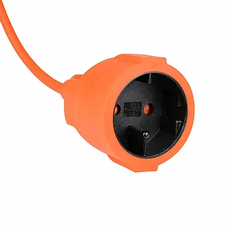 Afbeelding laden in galerijviewer, Verlengsnoer 20m ongeaard 2x1,5mm h05vv oranje