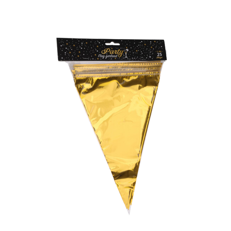 Afbeelding laden in galerijviewer, Vlaggenlijn goud 600cm