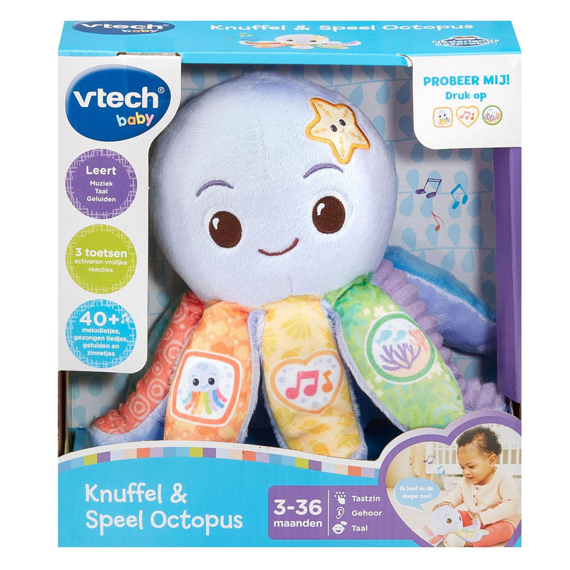 Load image into Gallery viewer, Vtech knuffel speel octopus