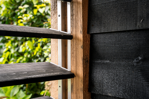 Afbeelding laden in galerijviewer, Waelbers fence shutter lamellen 50 cm rvs, wit gecoat - 1 stuk(s) - 670415.99