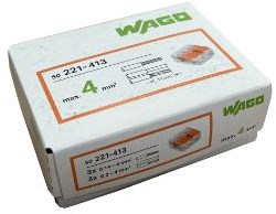 Load image into Gallery viewer, Enzo wago lasklem hersluitbaar 3-voudig max.4qmm 221-413 | doos 50 stuks - 4047213