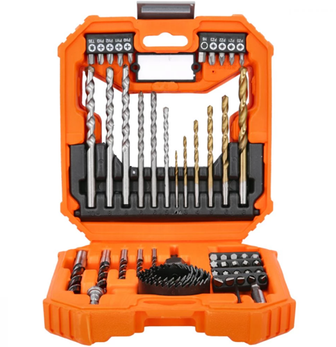 Load image into Gallery viewer, Enzo wellcut wc-db56 bit boor- en gatenzaagset | 56-delig | in opbergkoffer - wc-db56