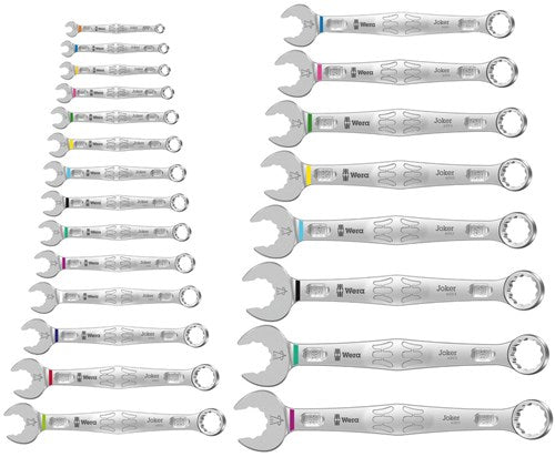 Afbeelding laden in galerijviewer, Wera 6003 joker 22 set 1 moersleutel (combinatiesleutelset)