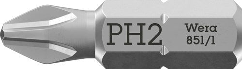Load image into Gallery viewer, Wera 851 1 z bits phillips, ph 2 x 25 mm - 1 stuk(s) - 05072072001