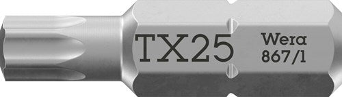 Load image into Gallery viewer, Wera 867 1 torx® bits, tx 25 x 25 mm - 1 stuk(s) - 05066488001