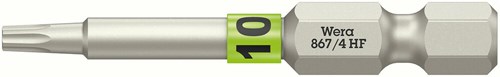 Load image into Gallery viewer, Wera 867 4 torx® hf bits met vasthoudfunctie, tx 10 x 50 mm - 05060506001