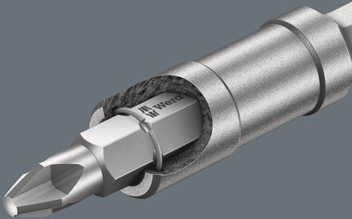 Load image into Gallery viewer, Wera 899 4 1 s universele bithouder met sterke spanring, 1 4 duim x 300 mm - 1 stuk(s) - 05160981001