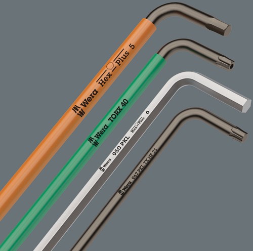 Load image into Gallery viewer, Wera 967 9 tx xl 1 torx® stiftsleutelset, lang, 9 -delig - 1 stuk(s) - 05024460001