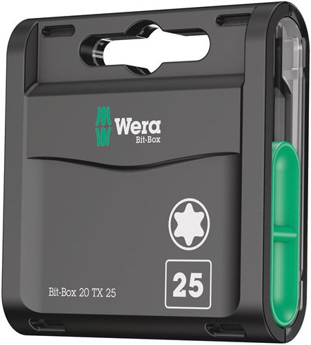 Load image into Gallery viewer, Wera bit-box 20 tx 25, 20-delig - 1 stuk(s) - 05057773001