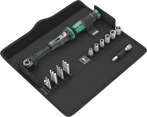 Afbeelding laden in galerijviewer, Wera click-torque a6 set 1 - momentsleutel 6,3 mm (1 4 ) met omschakelbare ratel a 6 - 05130110001