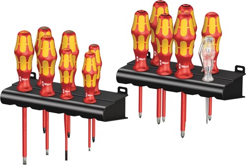 Load image into Gallery viewer, Wera kraftform big pack 100 vde schroevendraaier (rood geel, 14-delig)