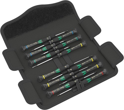 Afbeelding laden in galerijviewer, Wera kraftform micro-set 12 sb 1 micro-schroevendraaierset, 12 -delig - 1 stuk(s) - 05073675001